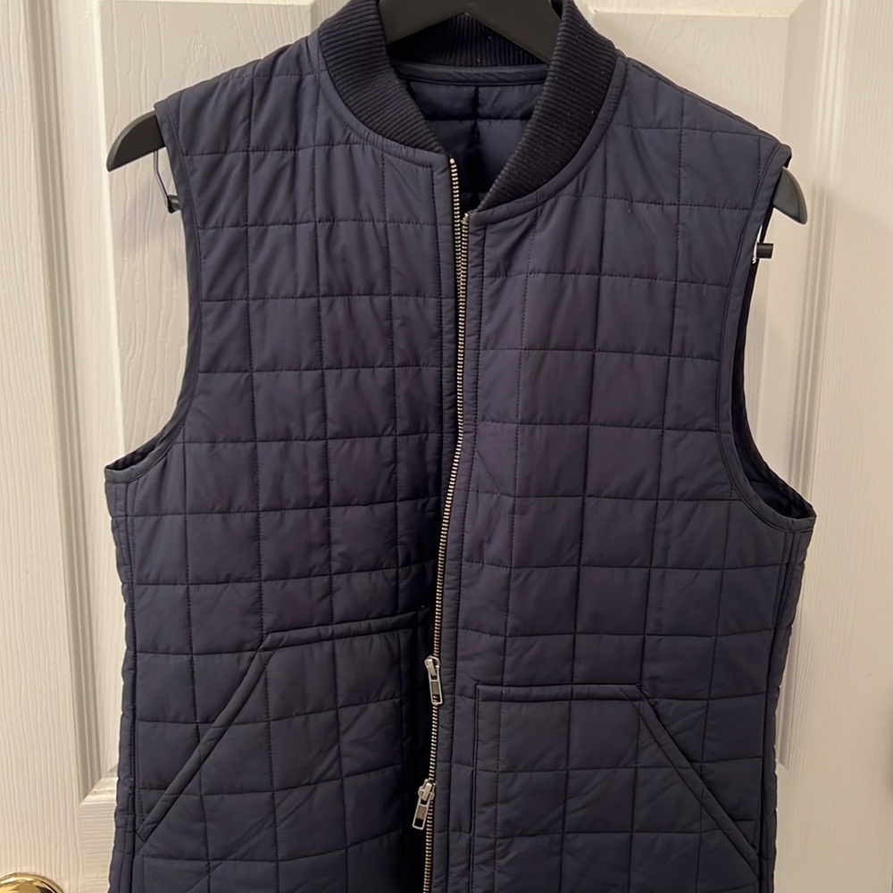 Navy Bomber Jacket SuitSupply